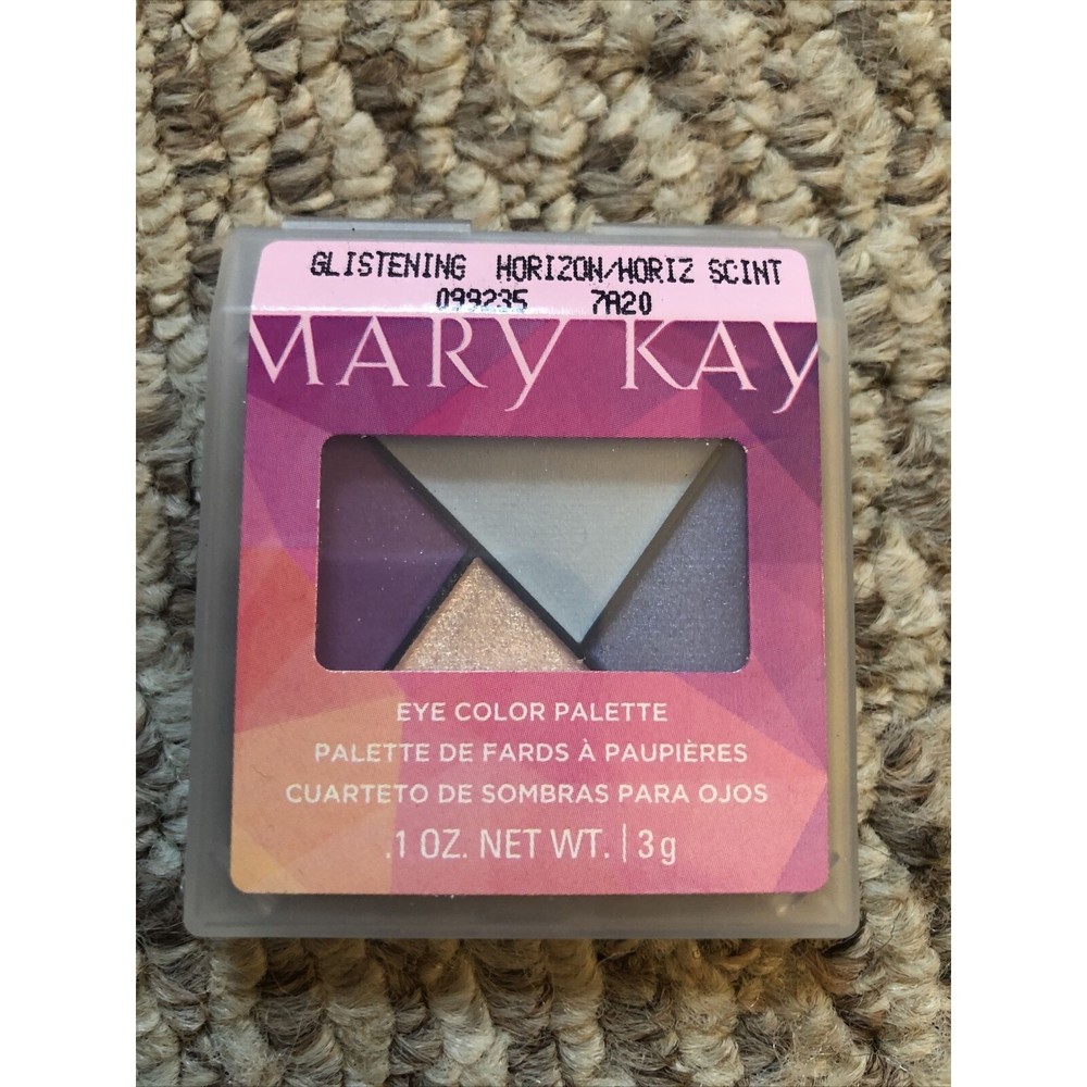 Mary Kay Eye Color Palette GLISTENING HORIZON Discontinued Quad; 099235
